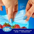 thumbnail image 4 of 2 Gallon Storage Bags, Double Zipper Seal - 60 Count, Resealable Thick Plastic Food Bags Microwave-Safe, Zero BPA Containers for Lunch, Snacks, Meals Boxes, 4 of 5