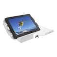 thumbnail image 2 of Compulocks Space 45�� iPad Mini Wall Mount / Counter Top Kiosk White - Enclosure - Anti-Theft - for tablet - aluminum - white - wall-mountable, desktop stand, 2 of 3