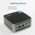 thumbnail image 2 of PIESIA U-BOX-M2 Mini PC Boîtier en Aluminium Intel i5, Windows 11 Pro, 16 Go RAM 256G SSD, 2 of 6