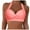 Pink, variant on TOWED22 Women Bikini Top Push Up Swim Top Halter Retro Bathing Suit Top Padded Swimsuit Top Only(AG,S)