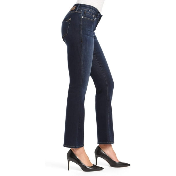 Mavi Womens Molly Mid-Rise Bootcut Jeans 
