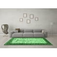 thumbnail image 3 of Ahgly Company Indoor Rectangle Animal Emerald Green Traditional Area Rugs, 8' x 12', 3 of 4