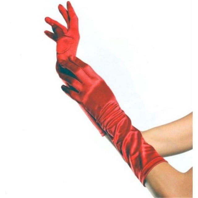Costumes For All Occasions UA8BRD Gloves Elbow Length Red
