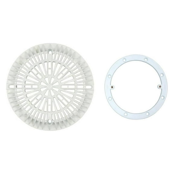 Main Drain Ring/Cover 8IN WHT 25548-000-000