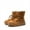 BROWN-SUEDE, variant on Women's Comfy Lace Up Ankle Winter Snow Boots