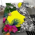 thumbnail image 3 of Juego de cama personalizado Palau Blanco - Turle Plumeria Banana Leaf, 3 of 6
