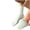White, variant on SYMOID Mens Fuzzy Crew Socks Fleece Lined Thermal Warm Winter Socks for Cold Weather