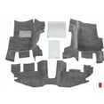 thumbnail image 1 of BedRug Carpet BRTJ97F Direct-Fit; 3 Piece Footwell Coverage; Dark Gray; Carpet-Like Polypropylene; With Heat Sheilds, 1 of 4