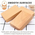 Cedarwood Carving Blocks Carved Wood Block Toy Crafts Manual Chinese