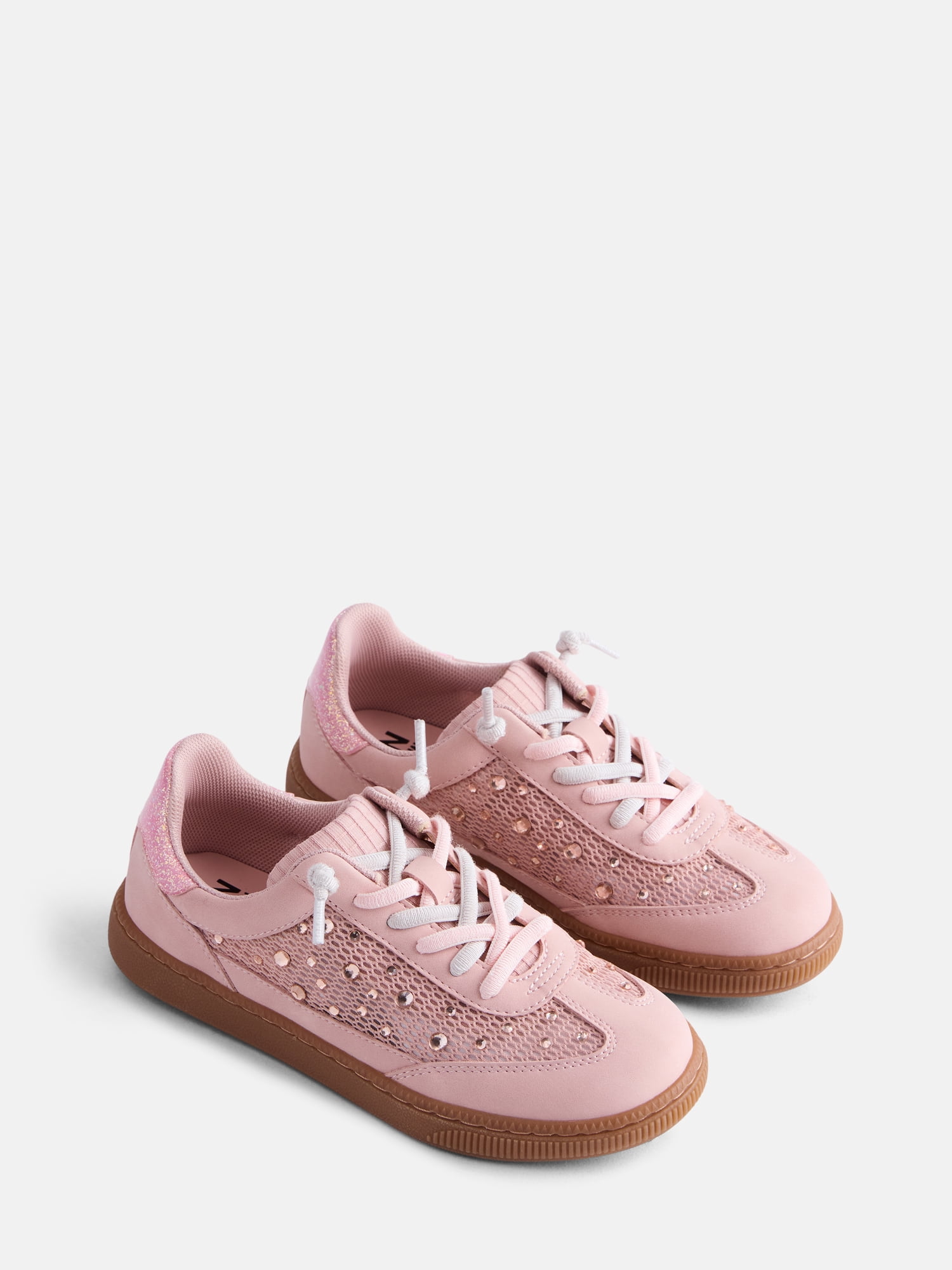 Madden NYC Girl’s Rhinestone Embellished Casual Sneakers