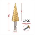 thumbnail image 2 of 4-20mm HSS Straight Groove Step Drill Bit, 2 of 5
