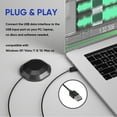 thumbnail image 4 of Eccomum Portable USB Conference Microphone 360° Omnidirectional Condenser Computer PC Mic with Touch Mute Plug and Play Compatible with Windows MacOS for PC Laptop Video Conference Chatting Gaming R, 4 of 7