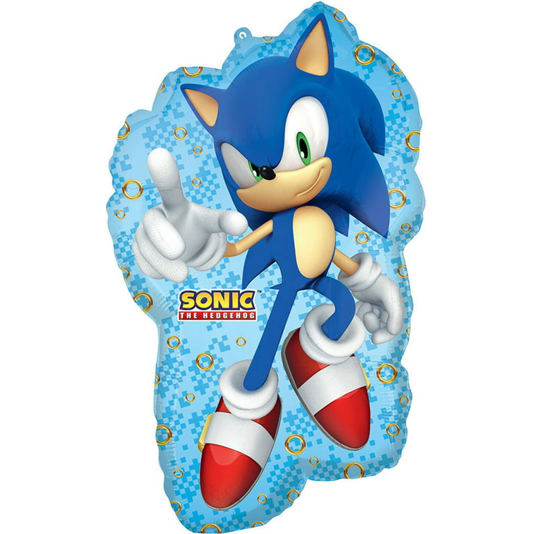 Sonic the Hedgehog Cardstock Swirl Decorations, 12ct