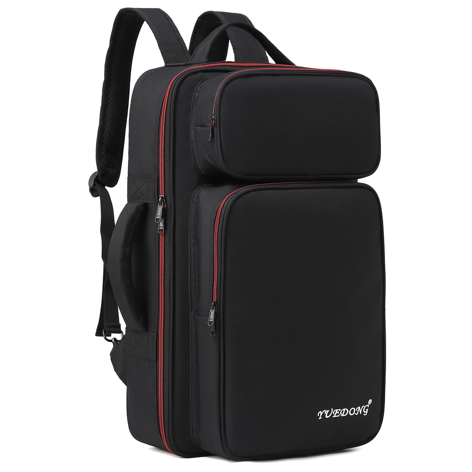 EHJRE Carry Soft Case for Pedal Board Oxford Cloth Shockproof Multi Effects Zipper Bag Small