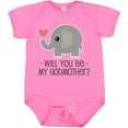 thumbnail image 3 of Inktastic Will You Be My Godmother Boys or Girls Baby Bodysuit, 3 of 5