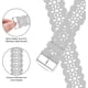 thumbnail image 2 of 1 Uds correa de reloj de silicona hueca (8 # gris claro + 38-40-41MM) Adepaton CZDZ-HY156-2, 2 of 6
