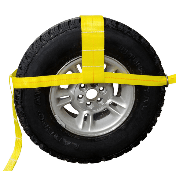 Adjustable Tow Dolly Straps w/ Flat Hook