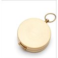 thumbnail image 3 of 2 Pack Classic Pocket Style Copper Clamshell Compass Waterproof Luminous Compass Camping Gear Survival Gear, 3 of 5