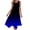 Summer Dresses for Women Plus Size-Navy, variant on Homenesgenics Summer Dresses for Women Plus Size Women's Casual Summer Dress Sleeveless Sundress Hankerchief Hem Maxi Tank Dresses Beach Dress With Pockets Gray XXL