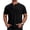 38# Black, variant on Mens Henley Shirts Lightweight Casual Summer 3 Button Tees Tops Cotton Classic Work Blend T-Shirts with Pocket,Wine,L