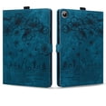 thumbnail image 2 of FJLBDE Case for Samsung Galaxy Tab A11 / Tab A9 8.7 Inch 2025/2023 with Stand, Card Slot, Embossed Cat PU Leather Cover, Blue, 2 of 7