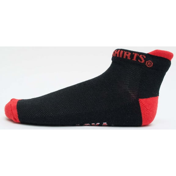 Nebraska Cornhuskers Blackshirts Footie Sock - Donegal Bay - Unisex - One Size - Low-Cut