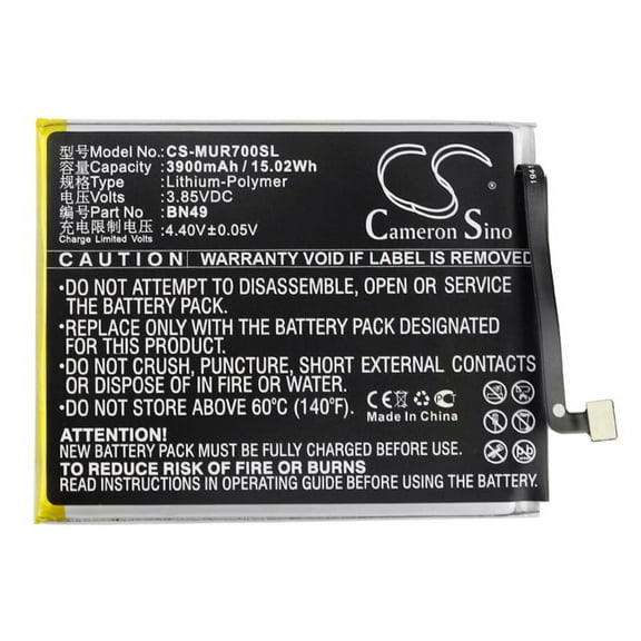 3900mAh BN49 Battery for Xiaomi Redmi 7A Standard Edition Dual MZB7995IN M1903C3EG Redmi 7A Dual SIM Redmi 7A Premium Redmi 7A P