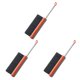 thumbnail image 5 of Bearachild Cepillo de fregado multiusos de doble cara de mano, removedor de polvo, herramienta de limpieza interior del coche, accesorios naranja No.01 3piezas Bearachild CBP185158, 5 of 6