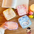 thumbnail image 2 of Bolsas pequeñas de cosméticos para mujer y niña, bolsa de almacenamiento con bonito estampado de animales, soporte para maquillaje Fivean unisex, 2 of 2