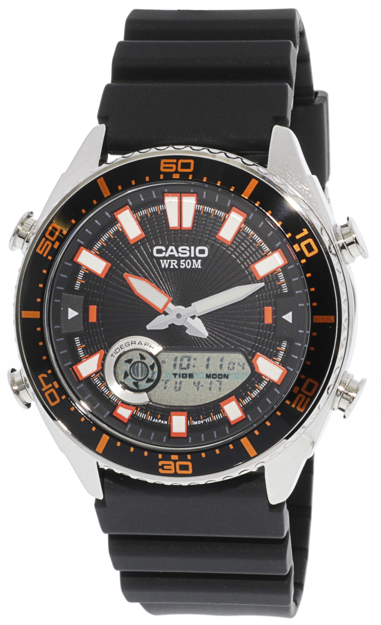 Casio Men's Ana-Digi AMW720-1AV Silver Resin Japanese Quartz Fashion Watch  | Walmart Canada