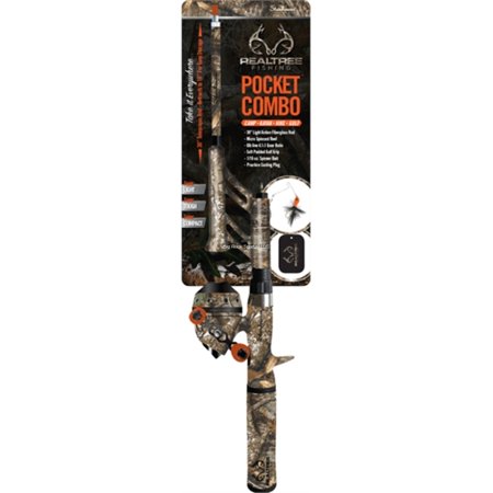 Steinhauser Spincast Combo. Realtree Camo 30