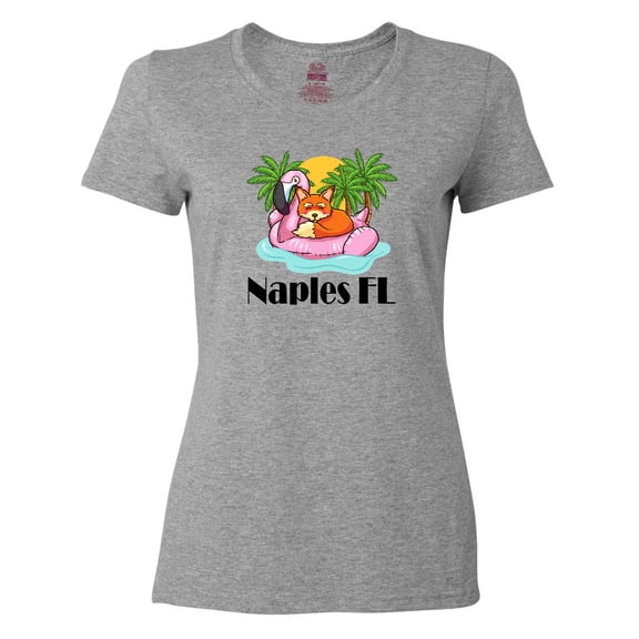 Inktastic Naples Florida Beach Vacation Women's T-Shirt