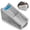 Gray, variant on Black Arm Elevation Pillow with 2 Pockets, Soft Ergonomic Support Pillow for Elbow Rest Wedge Broken Arm Elbow Gifts with High Density Foam for Recovery Sleeping (Plush Material)