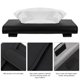 thumbnail image 4 of Caja de tejido de visor de Wakauto Titular de servilletas de tejido PU Funda de tejido de cuero de cuero para vehículo de automóviles (negro), 4 of 6