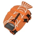 thumbnail image 2 of Dog Life Jacket, Safe Easy To Take On And Off Polyester Comfortable Dog Flotation Vest Adjustable Waist Strap  For Water Sports For Puppy S,M,L, 2 of 8