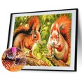 thumbnail image 2 of 5D DIY Diamond Painting Kits Full Square Drill Ardillas Mosaico Craft (ZQF8732) Sywqhk Decoración hogareña, 2 of 9