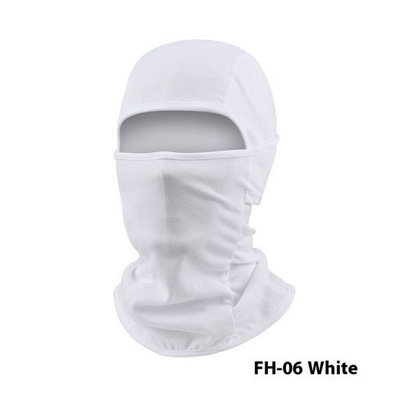 Mask Face Mask Shiesty Mask for Men Women, Motorcycle UV Protector Windproof Face Cover-white