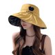 thumbnail image 1 of Sombrero de pescador con protector solar para circunferencia de la cabeza de 56-58cm, sombrero para el sol de verano para mujer, sombrero para el sol con patrón de amor MFZFUKR BST3057369-4, 1 of 5