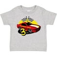 thumbnail image 3 of Inktastic Race Car 3rd Birthday Boys Toddler T-Shirt, 3 of 5