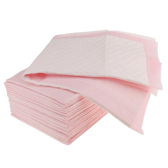 Soidarity 70x Almohadillas desechables para incontinencia urinaria en adultos masajeadores Rosa 60x60cm 15 piezas