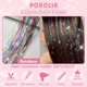 thumbnail image 2 of Clip in Hair Tinsel Kit, Pack of 6Pcs Glitter Fairy Tinsel Hair Extensions 20 Inch Shiny Hair Tinsel Heat Resistant, Sparkly Strands Hair Accessories, 2 of 4