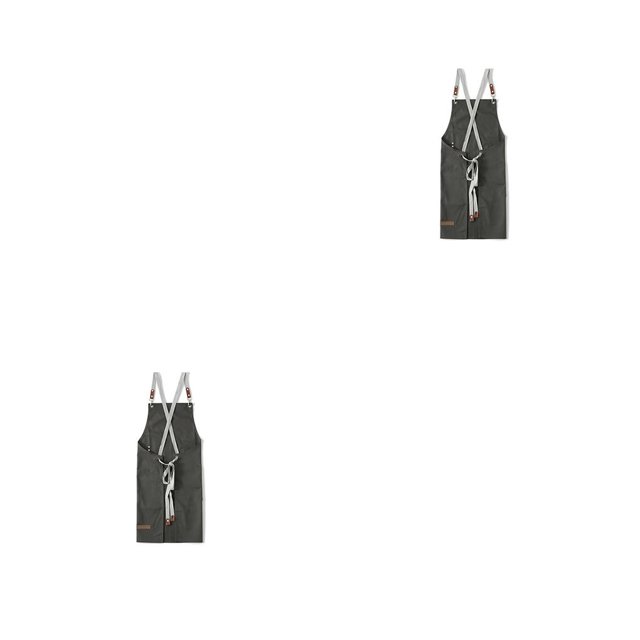 Wosthever Delantales de lona para hombres Delantal de chef multicolor con bolsillos delanteros Suministros para el hogar Cubierta de protección Type1 NO1
