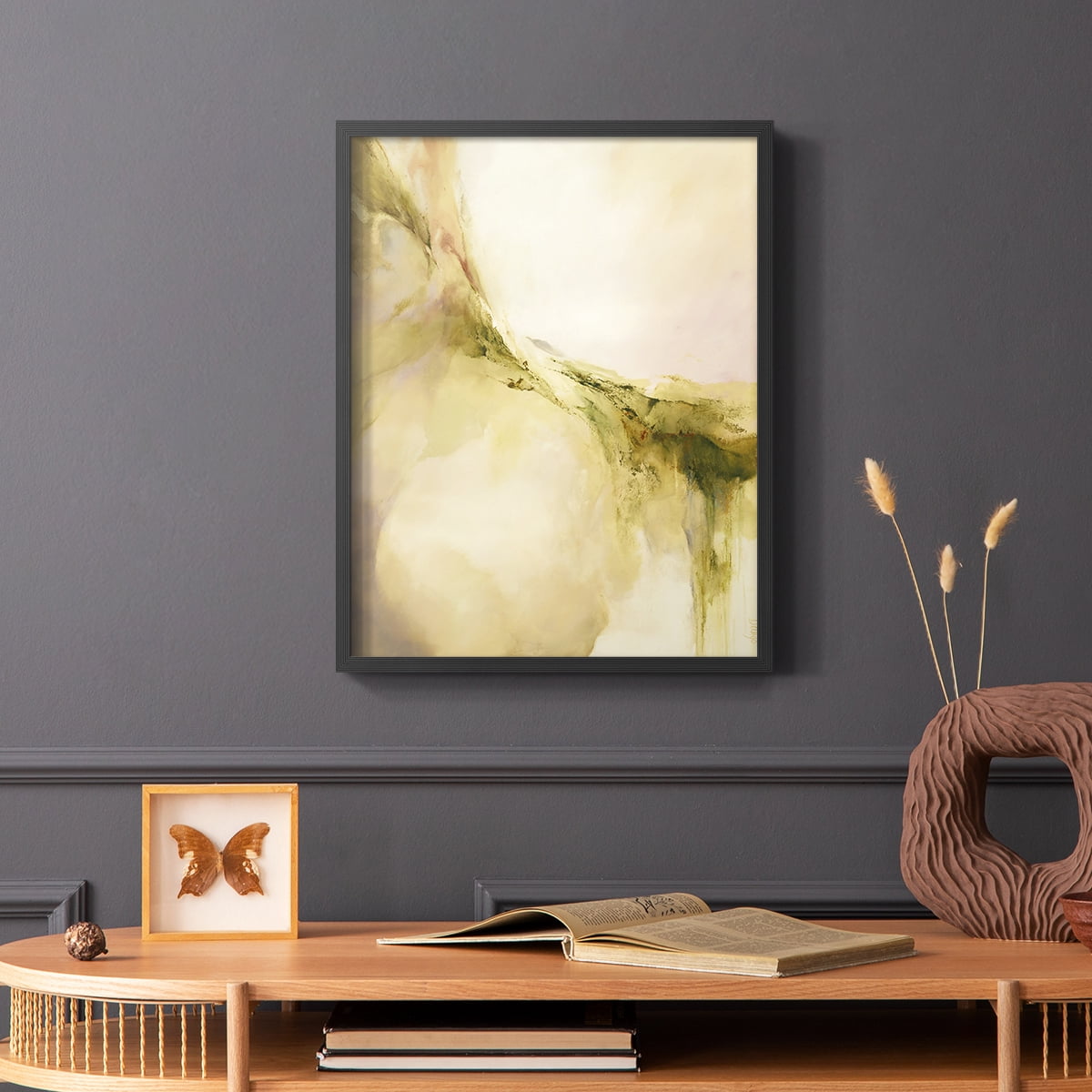 Terra Viridi in Paper Solid Wood 8 x 10 Framed Print