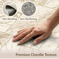 thumbnail image 6 of ODIKA 9'x12' Washable Area Rug Non-Shedding, Easy Care Abstract Key Veining Streaks Asymmetric Flowing for Master Suite, California King, Under Bed, 6 of 7