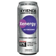 XYIENCE Blue Pomegranate Energy Drink, 16 fl oz, 1 Count (Pack of 3)