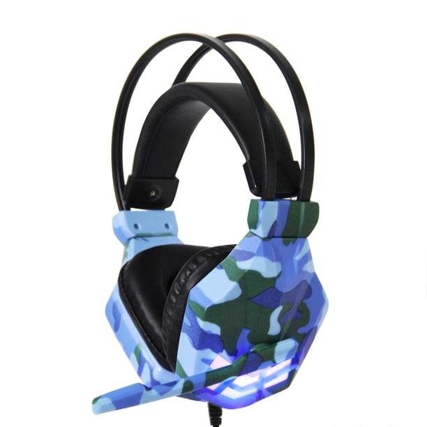 SY850MV Gaming Headset 3.5mm Auriculares con cable sobre la oreja Auriculares E-Sport con cance Abanopi Auriculares para juegos