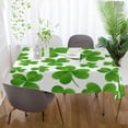 thumbnail image 6 of Coolnut Saint Patrick Clover Shamrock Tablecloth Rectangle Colorful Table Cloth Large Square Table Cover for Dining Kitchen Party 54"x54" Decor Gift, 6 of 7
