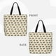 thumbnail image 2 of Easygdp Pug Dog Face Bolsa Tote para Mujer, Bolso de Hombro para Trabajo, Playa, Viajes, Compras y Supermercado, 2 of 7
