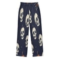 thumbnail image 2 of Boy's Pajama Pants Boys' Long Sleep Pants Children's Pajama Pants Loose Fitting Pajama Pants are Convenient to Put on and Take off M Halloween Pumpkin Skull, 2 of 9