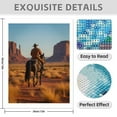 thumbnail image 3 of Diamond Art Kit for Adults, Rider In Desert Canyon Exploration Diamond Painting for Adults Beginners, DIY Diamond Art Painting Kits, 5D Diamond Painting Crafts for Home Decor 12x16 Frameless, 3 of 7